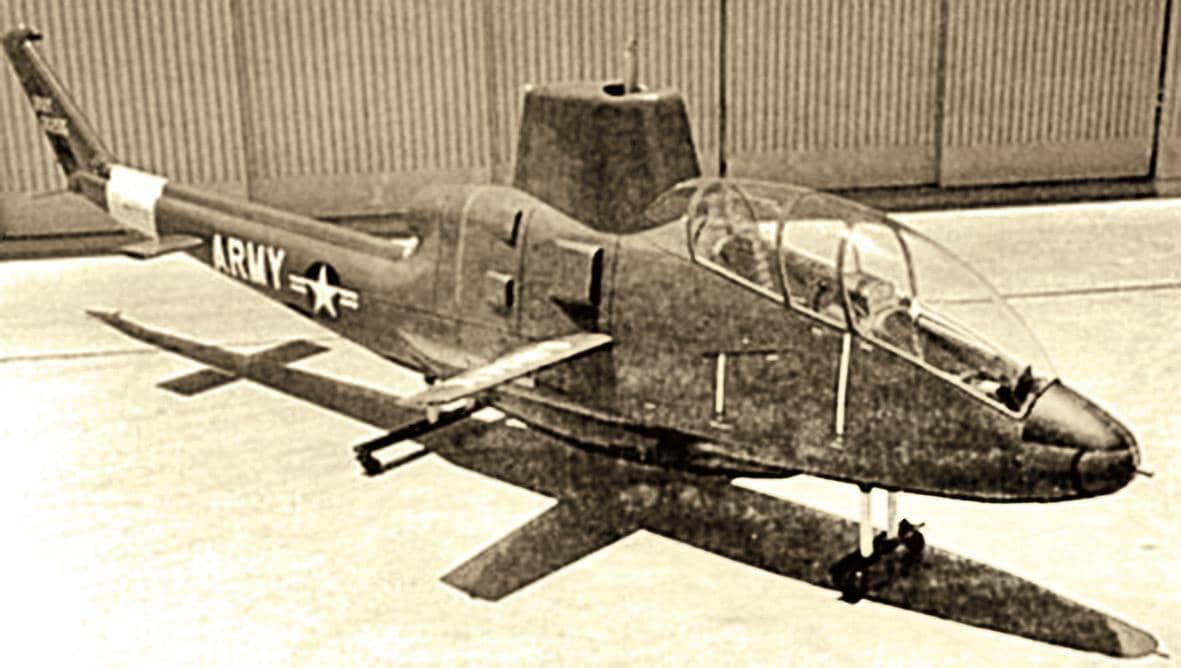 Макет промежуточного боевого вертолета — «модель 209» фирмы «Белл»